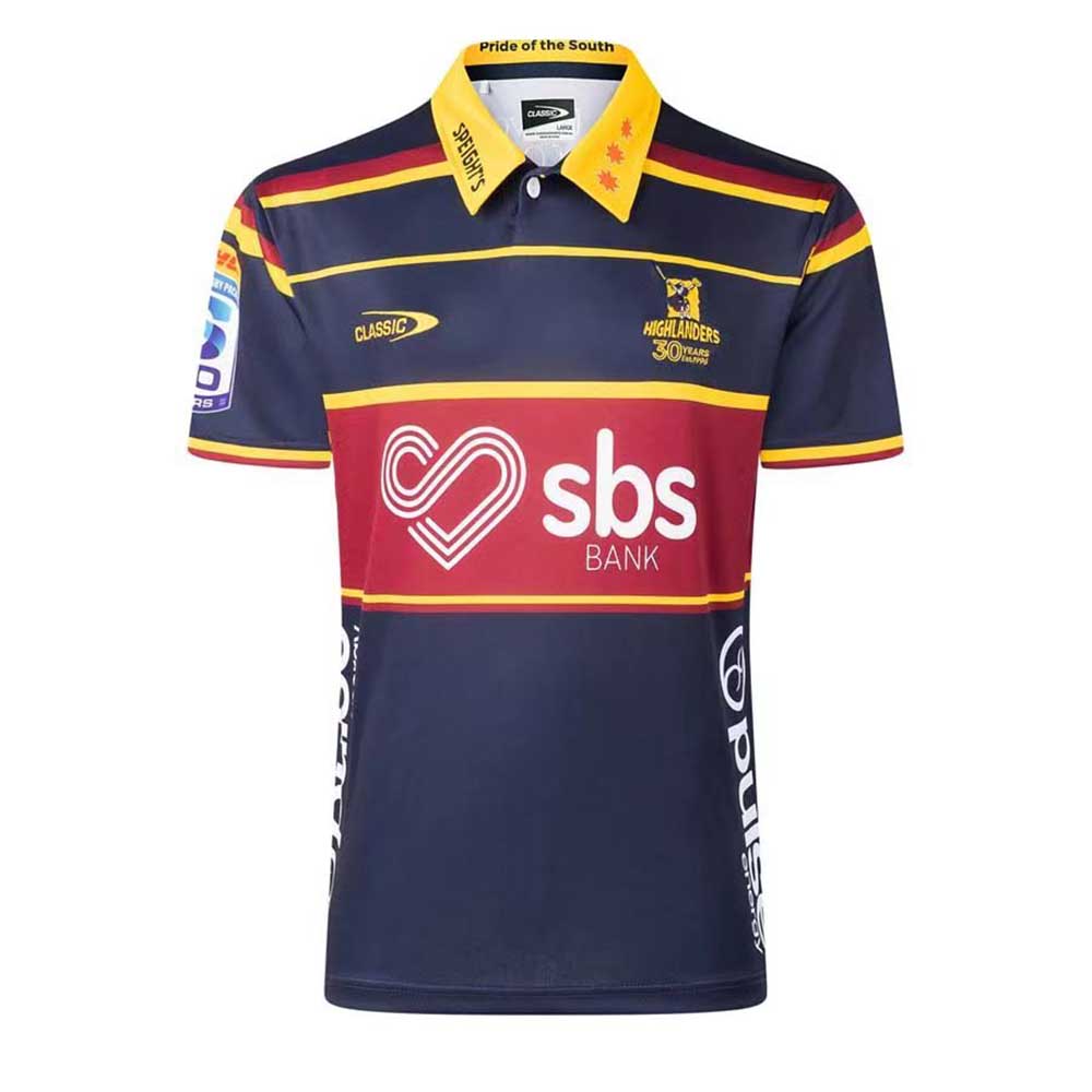 2026 Highlanders Men’s Home Rugby Jersey