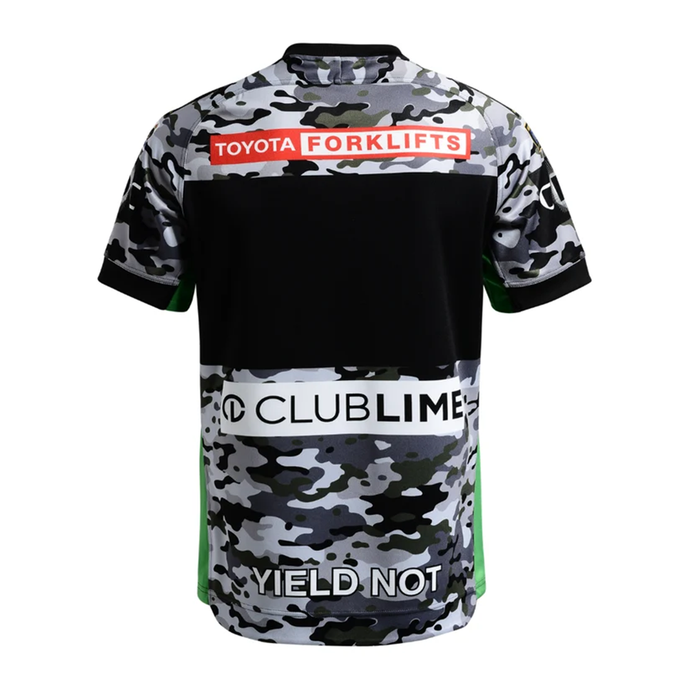 Canberra Raiders 2026 ANZAC Round Rugby Jersey – Mens Under Armour Camo Replica Shirt