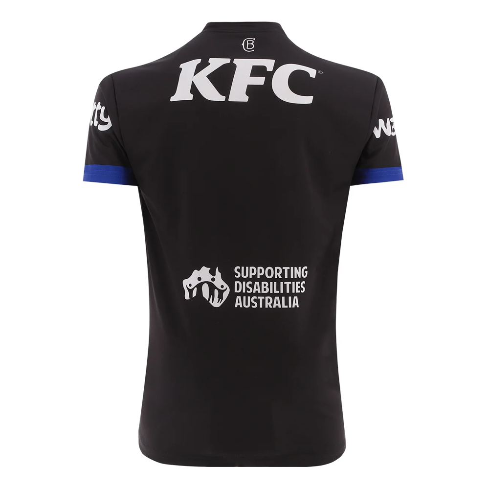 Canterbury-Bankstown Bulldogs Mens 2026 Alternate Rugby League Jersey – Black & Royal Blue