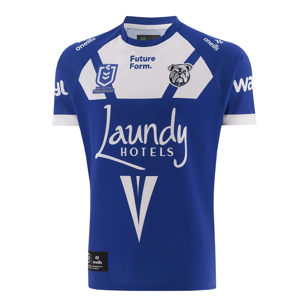 Canterbury-Bankstown Bulldogs Mens 2026 Away Rugby League Jersey – Royal Blue & White