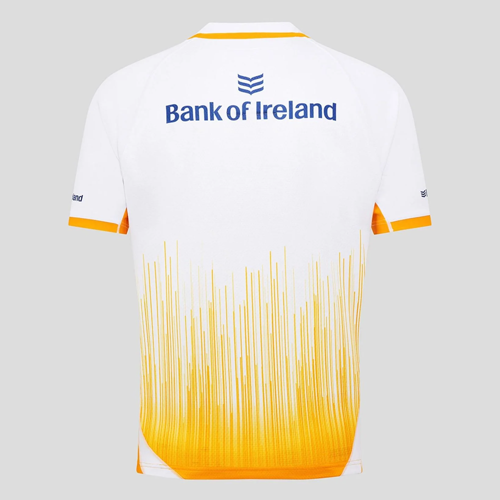 Leinster Rugby 2025/26 Alternate Jersey – Castore White & Gold Rugby Shirt