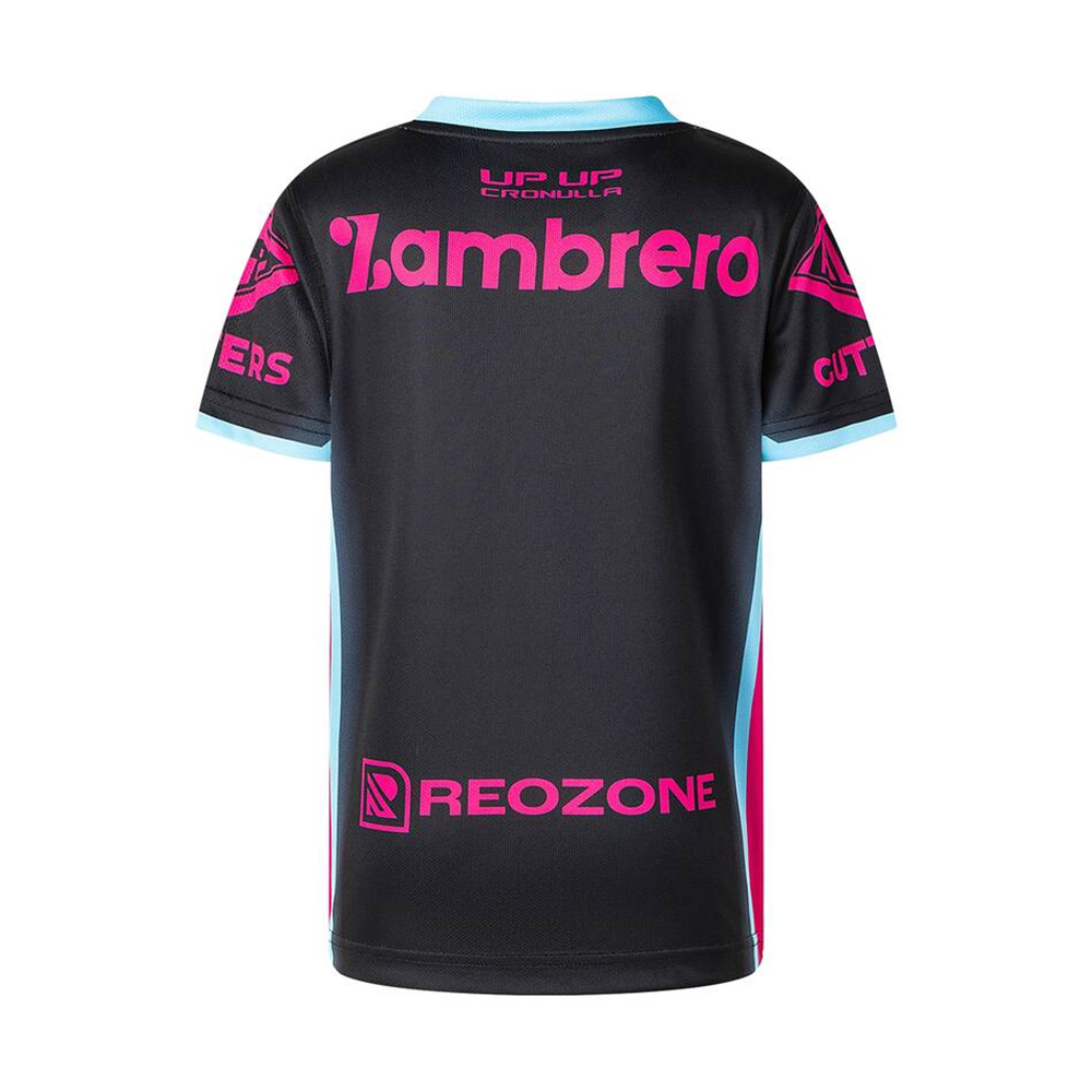Cronulla Sharks 2026 Women in League Rugby Jersey – Black Pink Replica Shirt