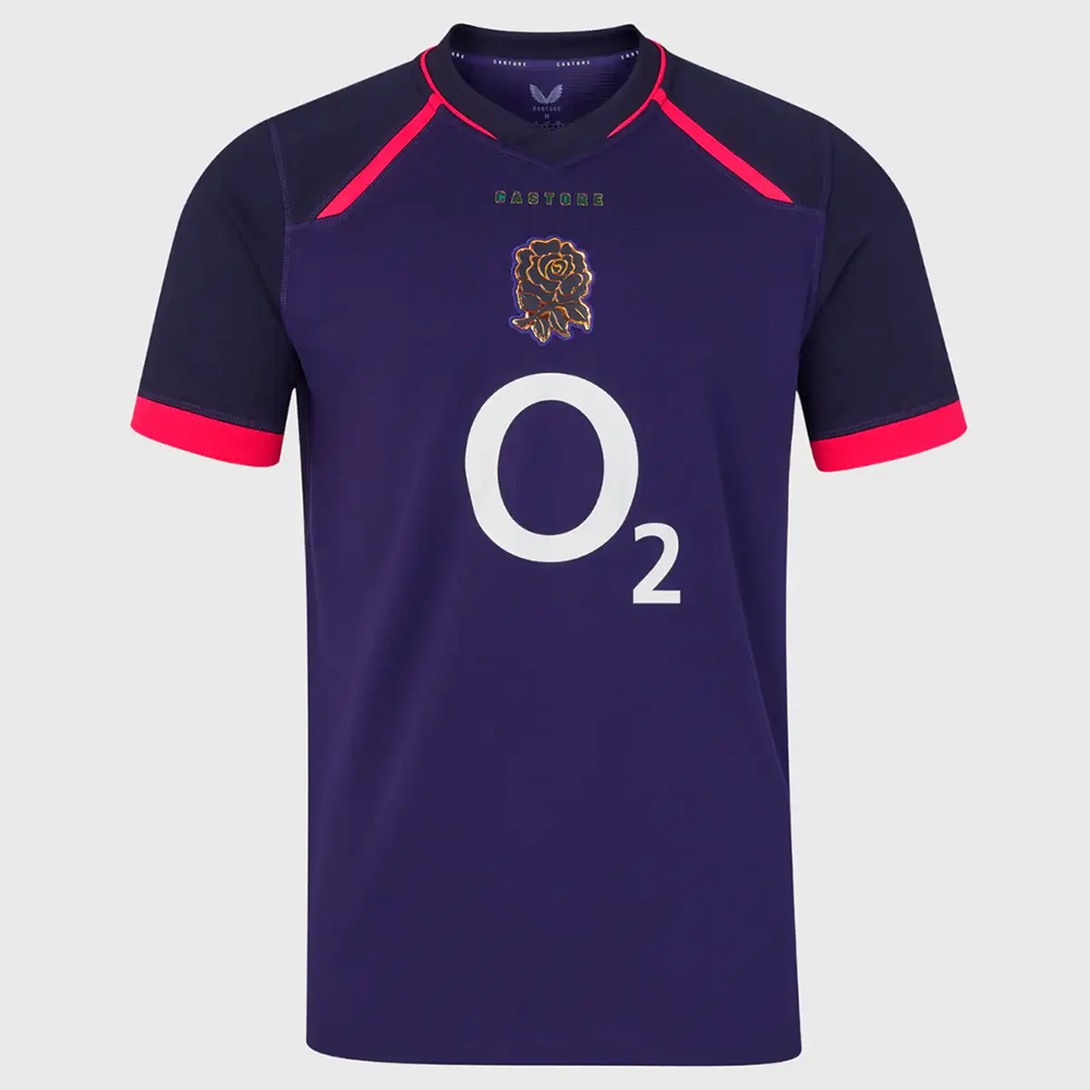 England Rugby Away Replica Jersey 2026–27 – Navy | Castore