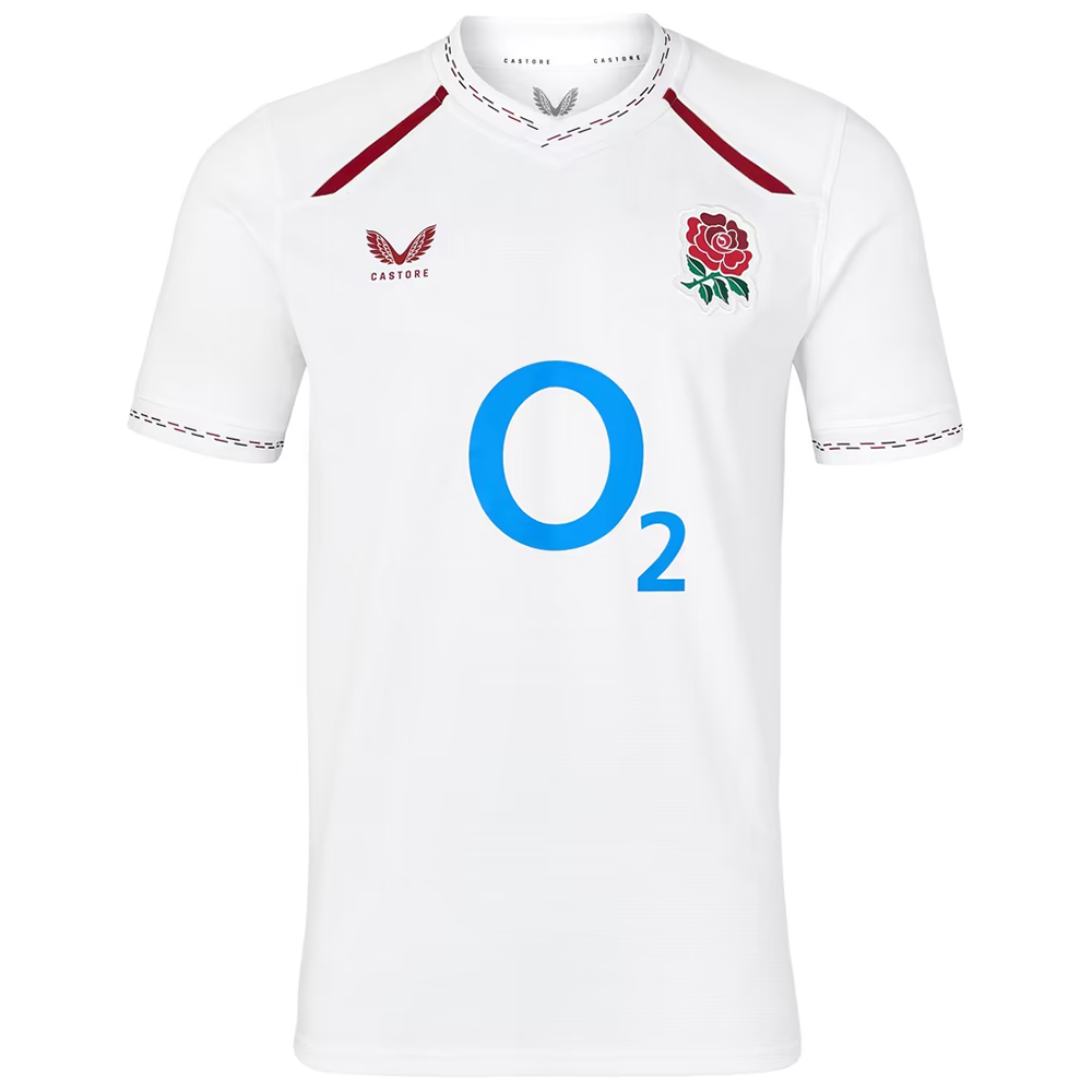 England Rugby Home Replica Jersey 2026–27 – White