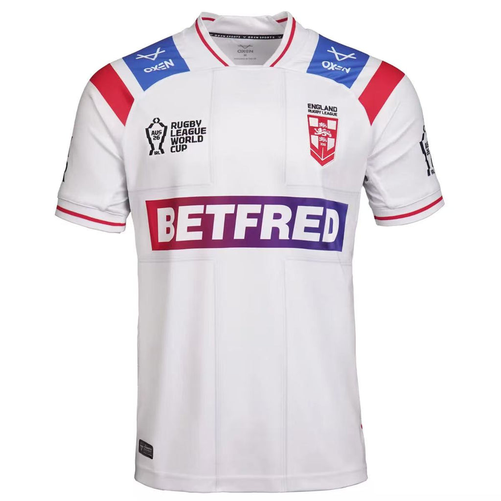 England Rugby League World Cup 2026 Mens Home Jersey