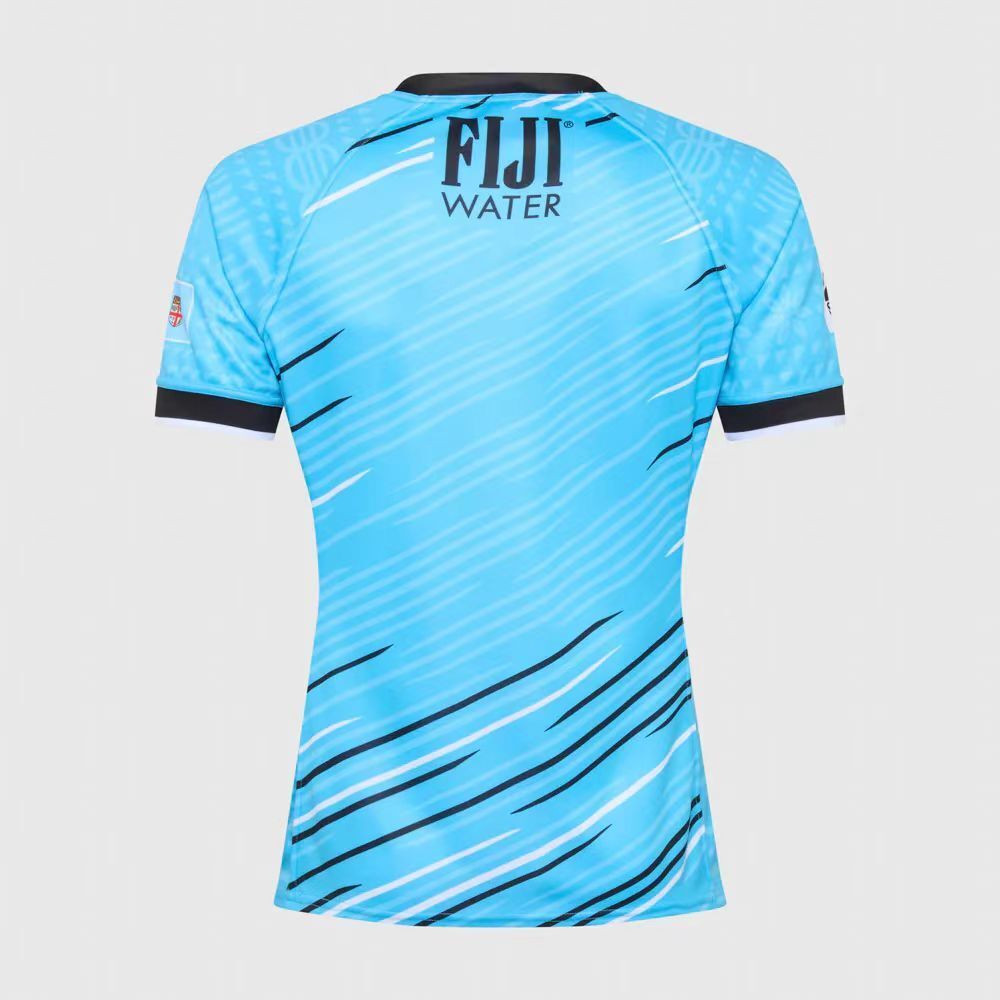 Fiji 7s Men's Away Rugby Jersey 2025–26 – Umbro Light Blue Replica Shirt