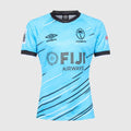 Fiji 7s Men's Away Rugby Jersey 2025–26 – Umbro Light Blue Replica Shirt