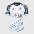 Fiji 7s Men's Home Rugby Jersey 2025–26 – Umbro White Replica Shirt
