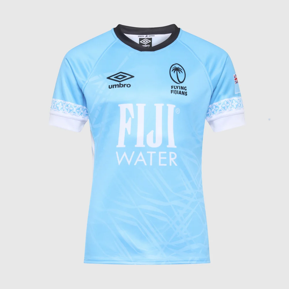 Fiji Flying Fijians Men's Away Rugby Jersey 2025–26 – Umbro Replica Shirt