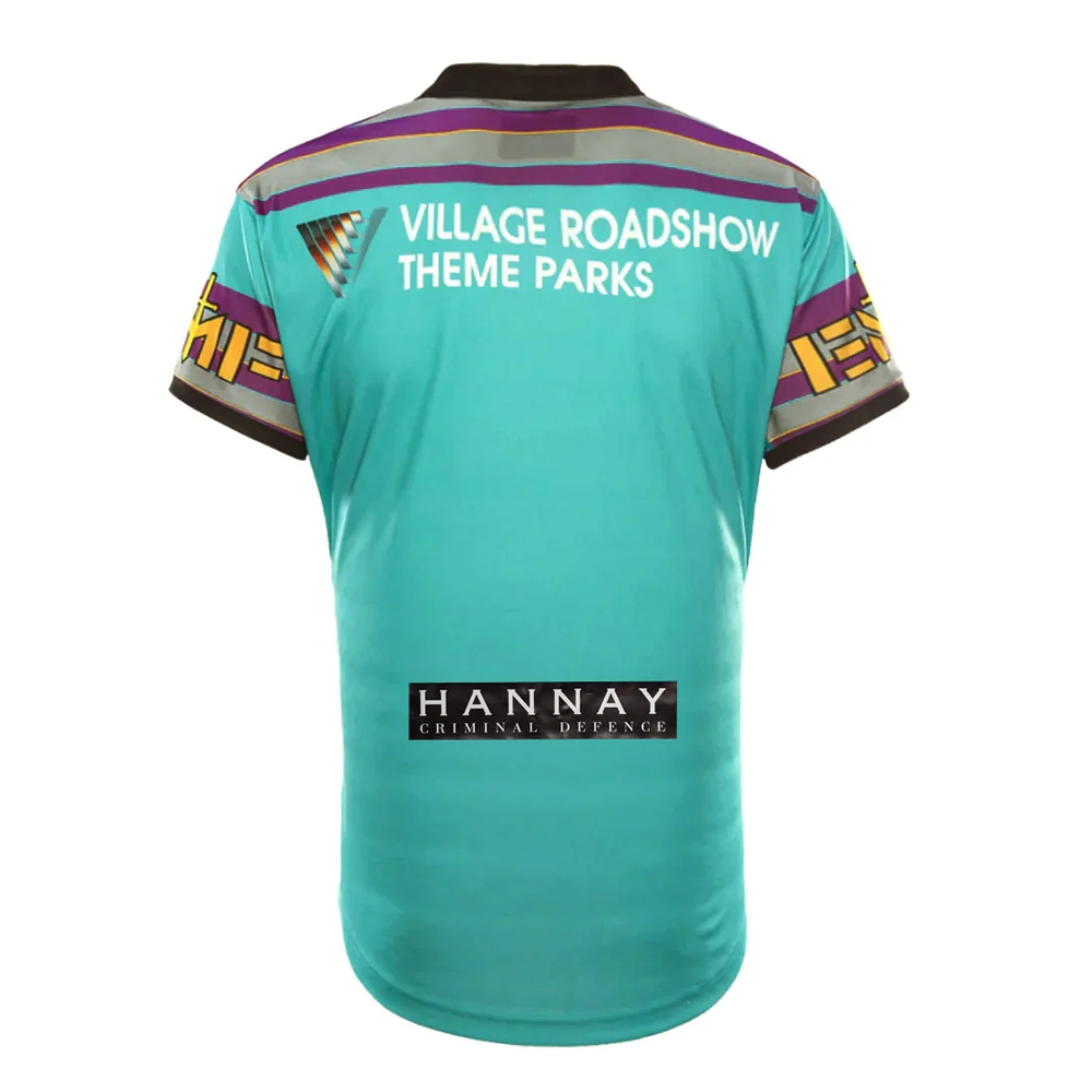 Gold Coast Titans 2026 Chargers Adults Heritage Rugby Jersey – Teal Retro Shirt