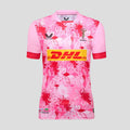 Harlequins Away Replica Rugby Shirt 2025-26 – Mens Pink Castore Jersey