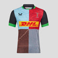 Harlequins Home Rugby Jersey 2025-26 – Mens Castore DHL Shirt