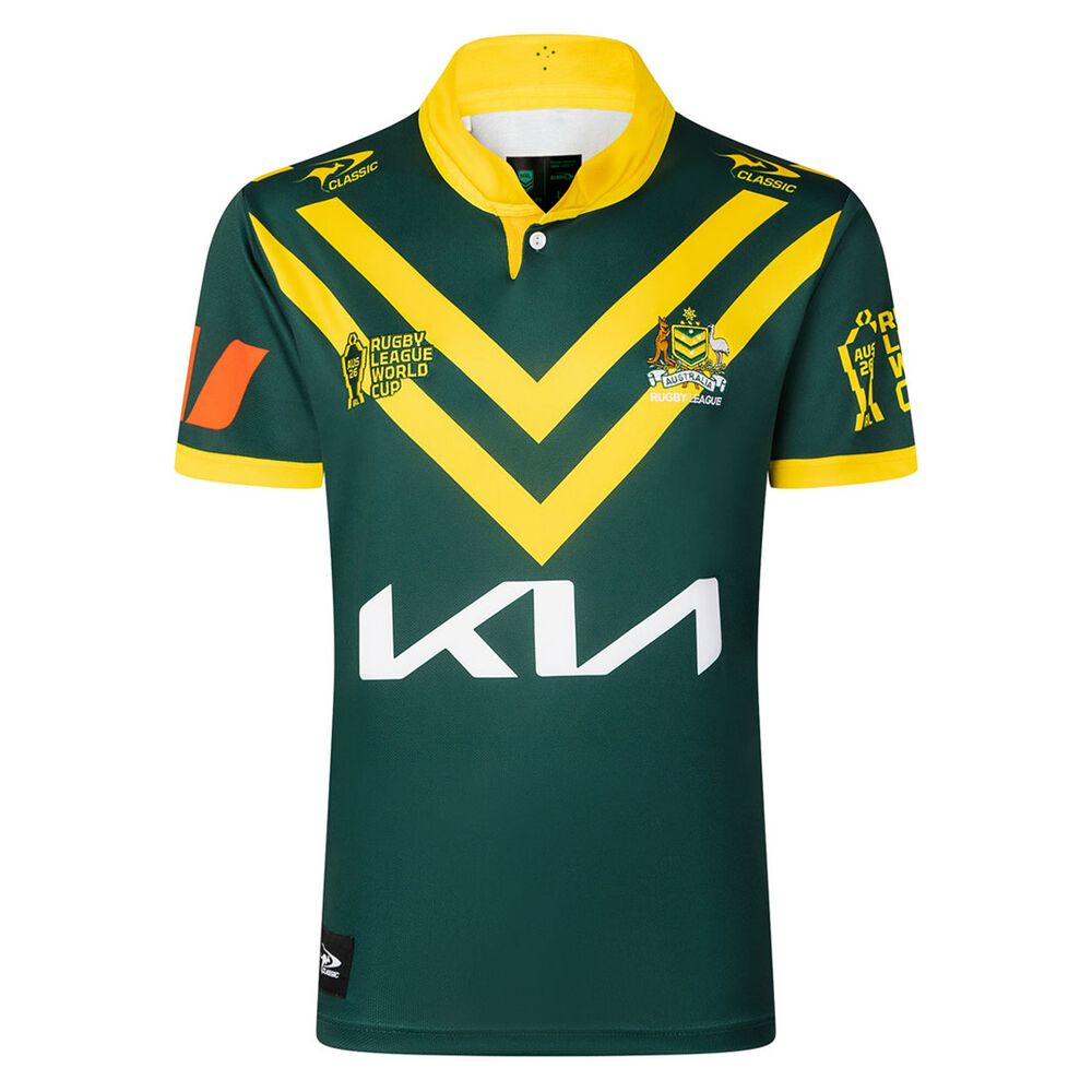 Kangaroos 2026 Mens Rugby League World Cup Home Jersey