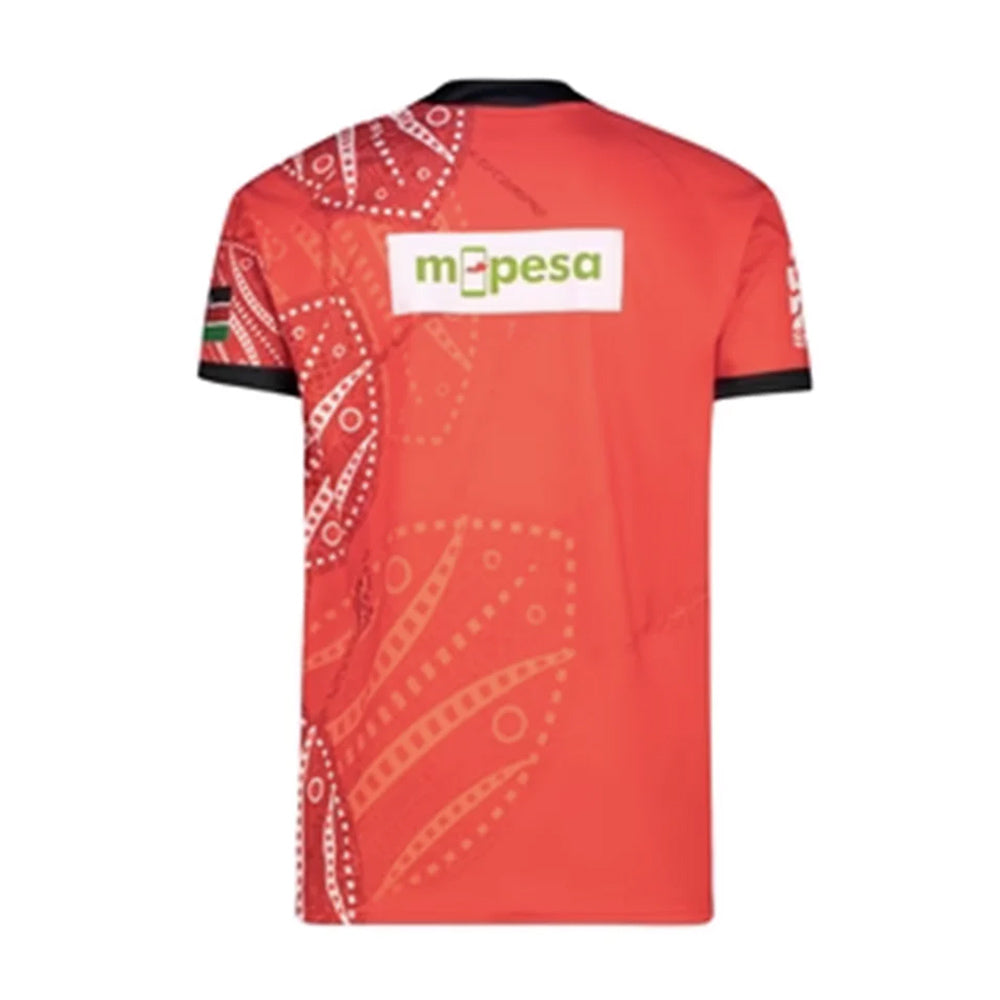 Kenya Rugby 2026 Men's Home Replica Jersey – Red & Black Umbro Shirt