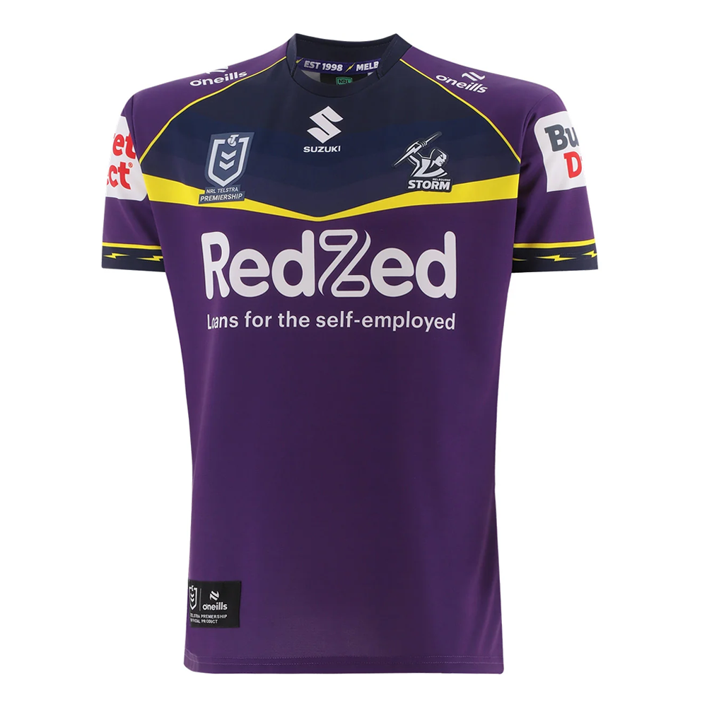Melbourne Storm Mens 2026 Home Rugby League Jersey