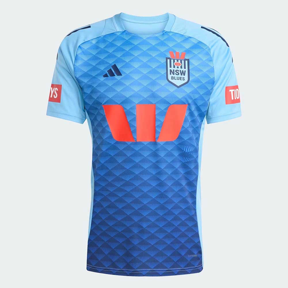 NSW Blues 2025 Training Rugby Jersey – Mens Rugby Shirt