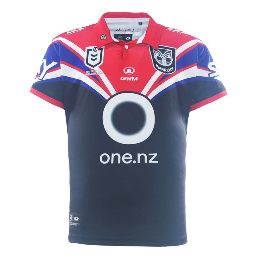 New Zealand Warriors Mens 2026 Kotahitanga Rugby Jersey – Red, White & Blue Replica Shirt