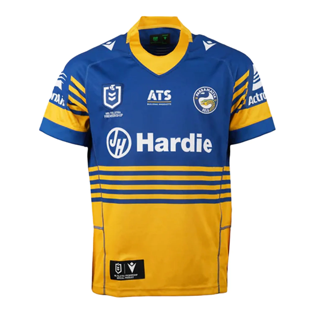 Parramatta Eels 2026 Men's Home Rugby League Jersey – Blue & Gold