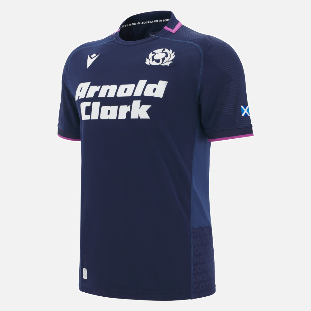 Scotland Men's Home Rugby Shirt 2025–26 – Macron Replica Jersey