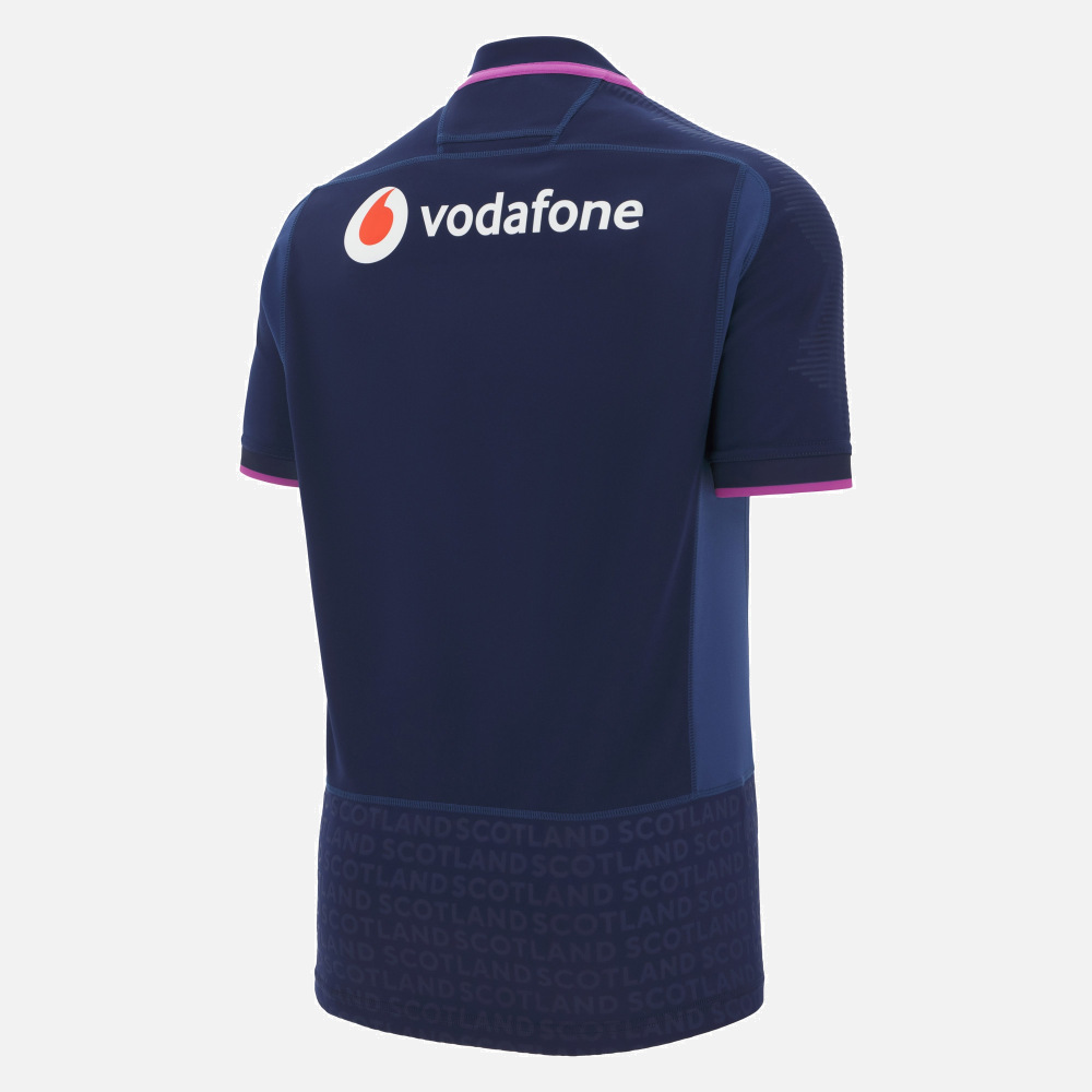 Scotland Men's Home Rugby Shirt 2025–26 – Macron Replica Jersey