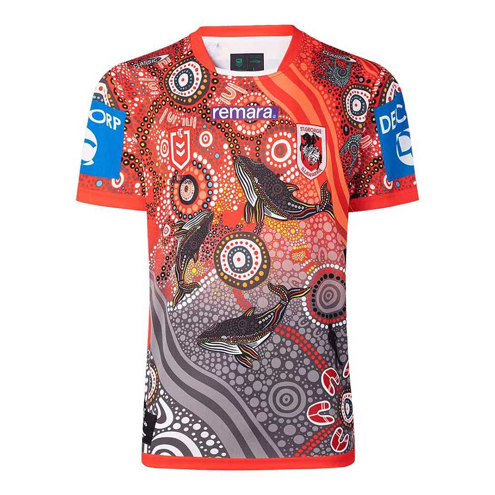 St George Illawarra Dragons 2026 Men's Indigenous Rugby League Jersey – Drawing Courage