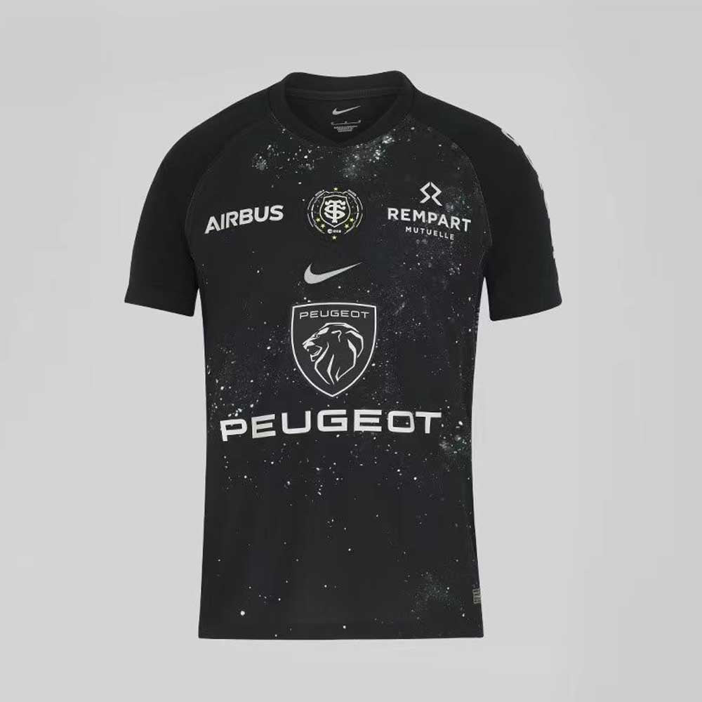 Stade Toulousain 2024/25 Men's Fourth Rugby Jersey – Black Nike ESA Space Edition
