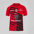 Stade Toulousain 2024/25 Men's Champions Cup Third Rugby Jersey – Red & Black Nike Shirt