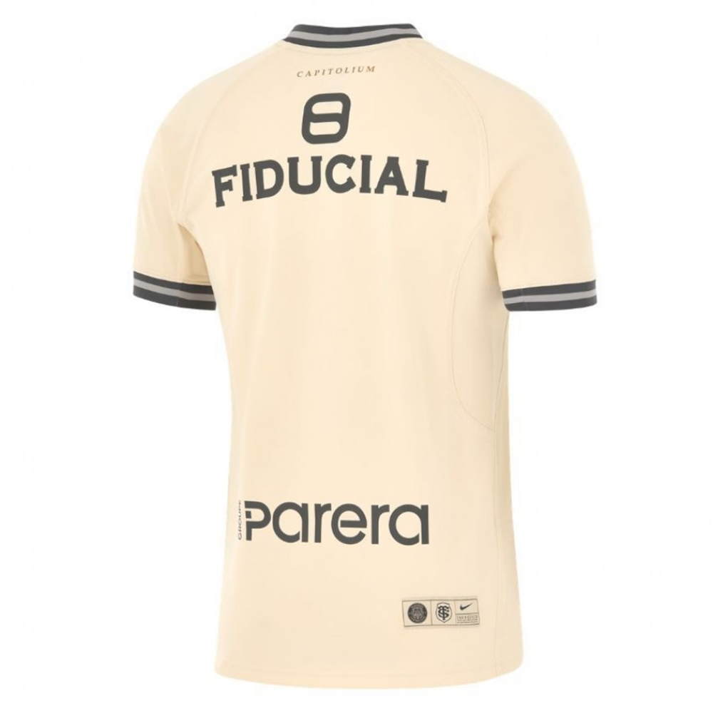 Stade Toulousain Capitolium Fourth Rugby Jersey 2025-26 – Mens Beige Replica Shirt