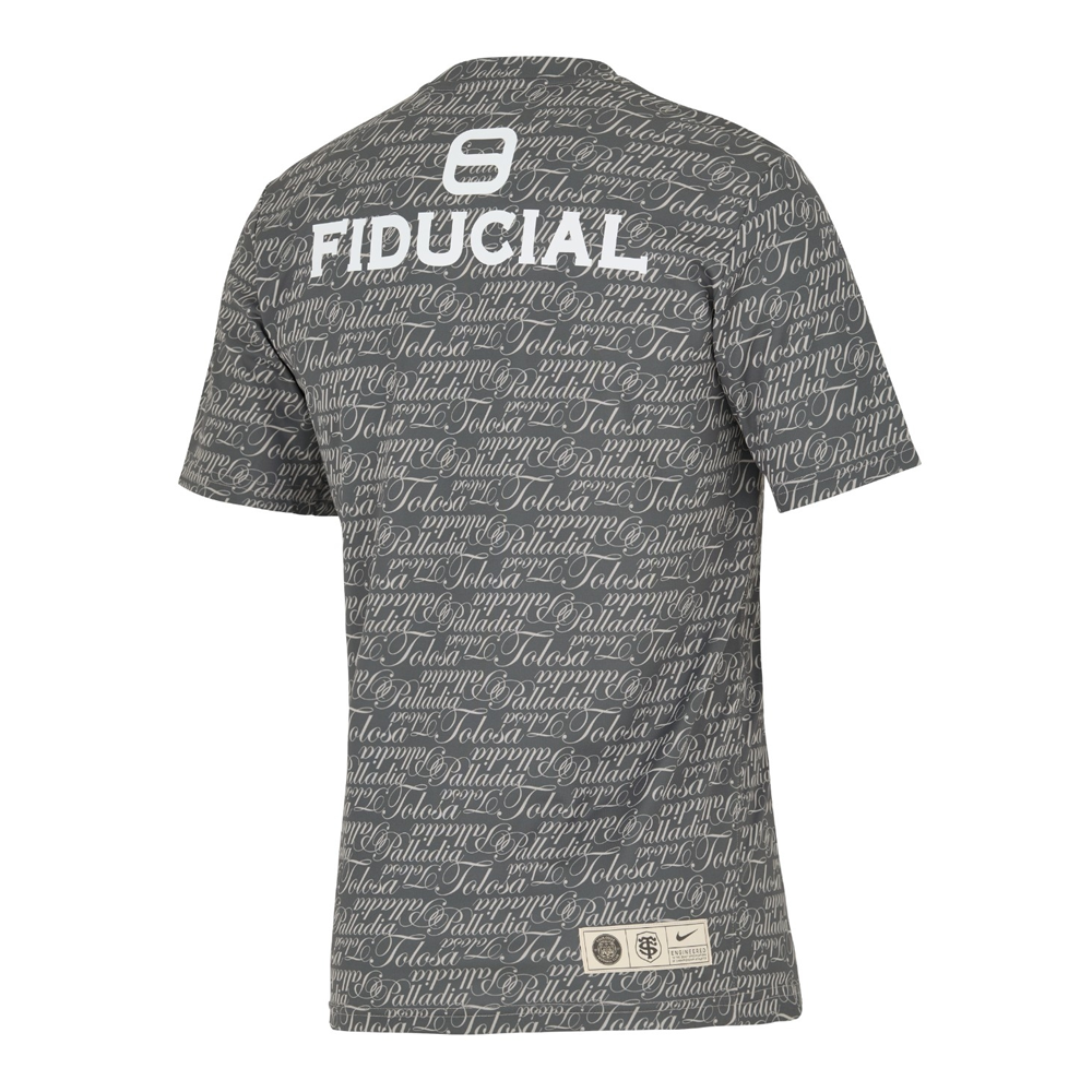 Stade Toulousain Capitolium Warm-Up Rugby Jersey 2025-26 – Mens Anthracite Shirt