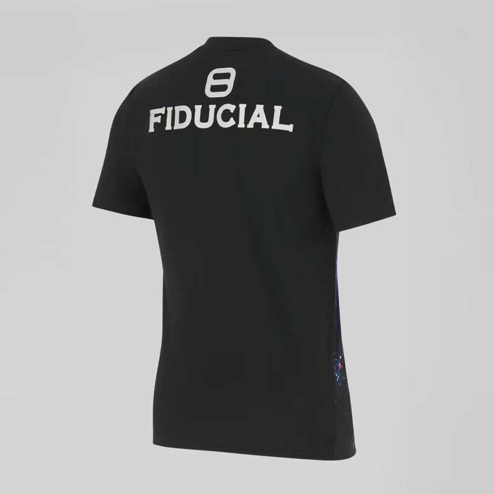 Stade Toulousain 2024/25 Men's European Pre-Match Rugby Jersey – Blue Galaxy Nike Shirt