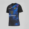 Stade Toulousain 2024/25 Men's European Pre-Match Rugby Jersey – Blue Galaxy Nike Shirt