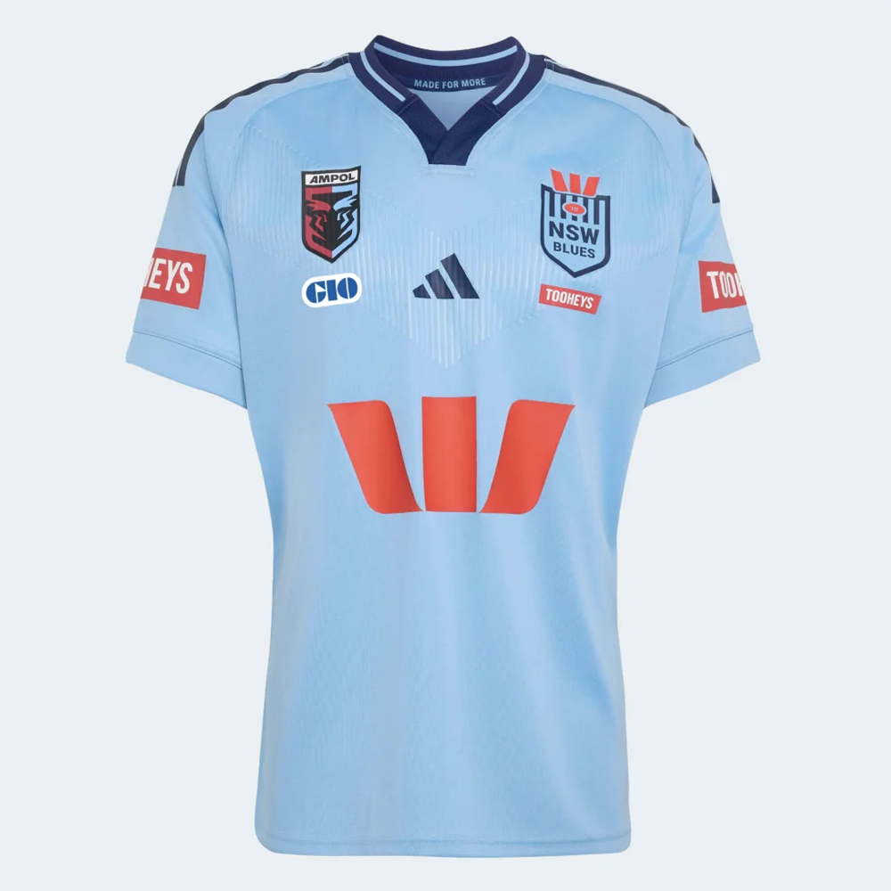 Westpac NSW Blues 2026 Home Rugby Jersey – Mens Sky Blue Replica Shirt